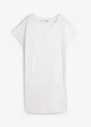 Boxy-Longshirt mit kurzen Ärmeln, bonprix