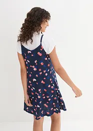 Robe en jersey à imprimé floral, bonprix