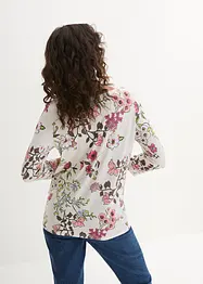 Shirt mit Blumendruck, bonprix