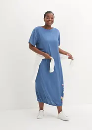 Robe longue imprimée en viscose fluide, bonprix