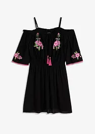 Robe à épaules dénudées avec broderie, BODYFLIRT