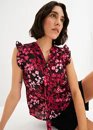 Blouse imprimée à lavallière, bonprix