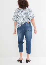 Boyfriend Jeans Mid Waist, cropped, bonprix