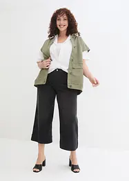 Jupe-culotte en jean extensible super-soft, bonprix