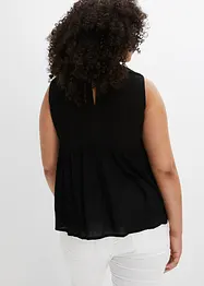 Blouse sans manches en viscose, bonprix