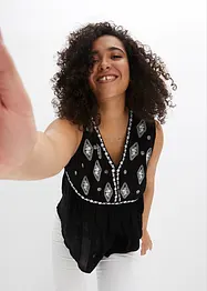 Blouse sans manches en viscose, bonprix