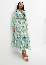 Robe longue imprimée, bonprix