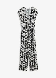 Jersey-Jumpsuit mit kurzem Arm, bonprix