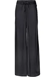 Pantalon large et fluide à taille élastiquée, bonprix
