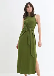 Maxikleid mit Drapierung, bonprix