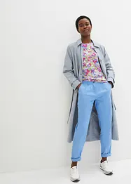Langarmshirt mit Blumenprint, bonprix