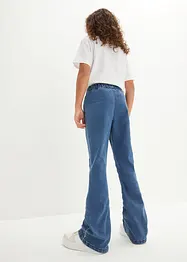 Flared Jeggings Mid Waist, bonprix