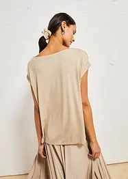 Oversize-Shirt aus fließender Viskose, bonprix