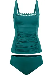 Tankini Oberteil aus recyceltem Polyamid, bpc selection