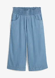 Leichte, sommerliche Culotte mit breitem Bequembund, bonprix