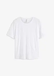 T-Shirt mit Spitzendetail, bonprix