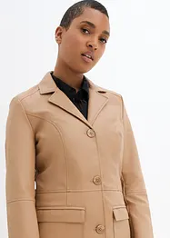 Manteau avec revers, cintré, bonprix