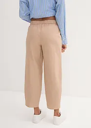 Pantalon 3/4 en léger lin mélangé, bonprix