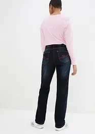 Straight-Jeans Mid Waist aus Baumwolle, bonprix