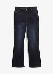 Jean Bootcut, taille haute et élastiquée, bonprix