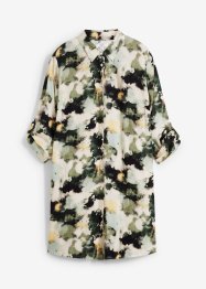 Robe-chemise courte avec poches latérales en viscose, bpc bonprix collection