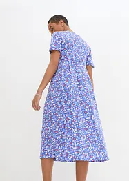 Baumwoll-Jerseykleid, Midilänge, bonprix