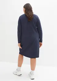 Oversize-Baumwoll-Kleid mit Taschen, knieumspielend, bonprix