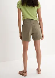 Twill-Shorts mit Bindegürtel, bpc bonprix collection