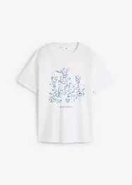 T-shirt coton à imprimé, bonprix