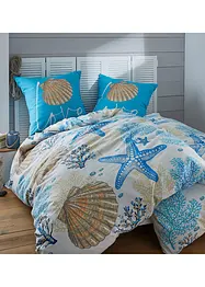 Bettwäsche mit maritimen Design, bonprix