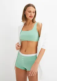 Lot de 3 brassières en coton, bpc bonprix collection