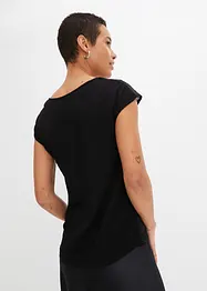 Shirt mit Spitzeneinsatz, bonprix