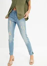 Stretch-Jeans mit Reißverschluss, bonprix