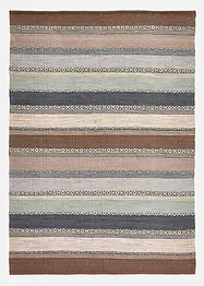 Tapis kilim à rayures dans des tons naturels, bonprix