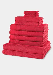 Serviettes de toilette (ens. 10 pces), bonprix