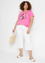 Pantalon 7/8 extensible, bonprix