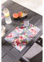 Tischset mit Blumendruck (2er Pack), bpc living bonprix collection