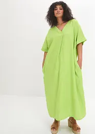 Robe caftan 100 % lin ample, bonprix