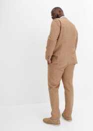 Anzug mit Leinen (2-tlg.Set): Sakko und Hose, Slim Fit, bpc selection