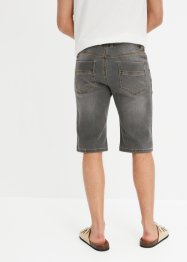 Stretch-Jeans-Bermuda m. Komfortschnitt, Regular Fit, bonprix