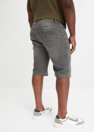 Bermuda en jean extensible, coupe confortable, Regular Fit, bonprix