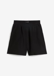 Shorts aus Wafflejersey und High-Waist-Bequembund, bpc bonprix collection