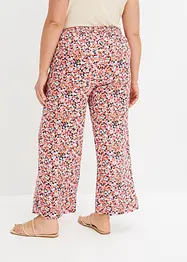 Pantalon palazzo taille élastique, bonprix