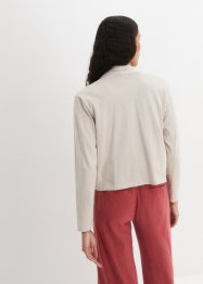 Shirt-Bolero mit Webkragen, bpc bonprix collection