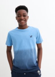 Jungen T-Shirt mit Farbverlauf aus Bio-Baumwolle, bpc bonprix collection
