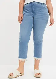 Stretch-Jeans mit Bordüre, bonprix