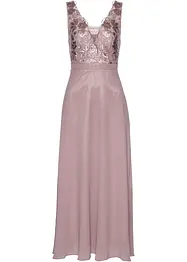 Maxikleid mit Paillettenstickerei, bonprix