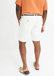 Chino-Bermuda mit Gürtel, Regular Fit, bpc bonprix collection