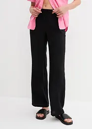 Marlenehose mit elastischem Bund aus Viskose-Mix, bonprix