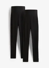 Umstandsleggings aus Bio-Baumwolle (2er Pack), bonprix